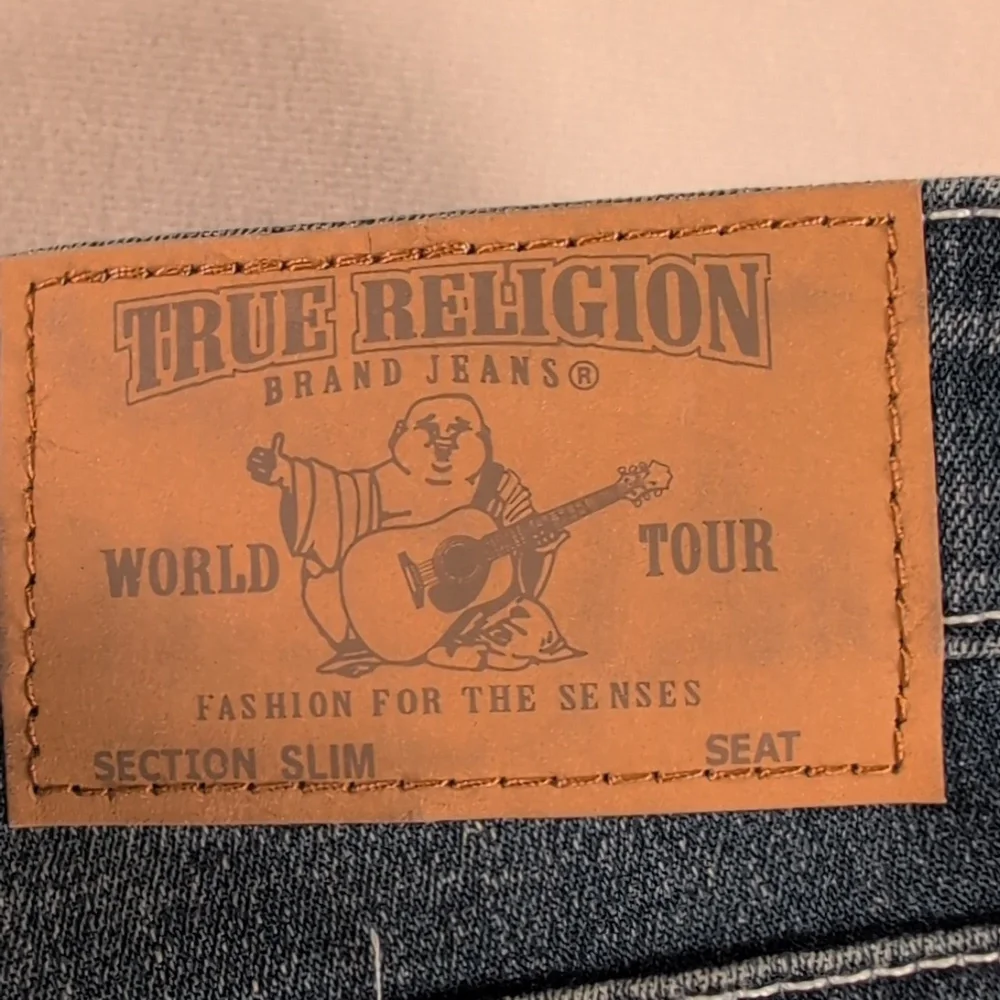 True Religion Straight Leg Jeans Size 16 Slim Kids